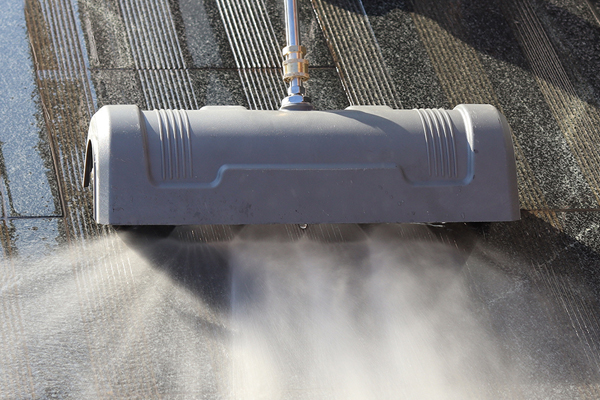 A series of different colored engineering plastic cleaning equipment components