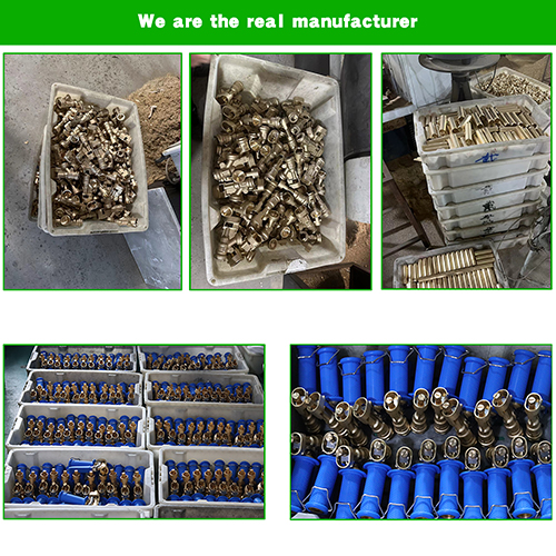 a business owner looking at schematics for a car wash tool with plastic and metal samples on the desk